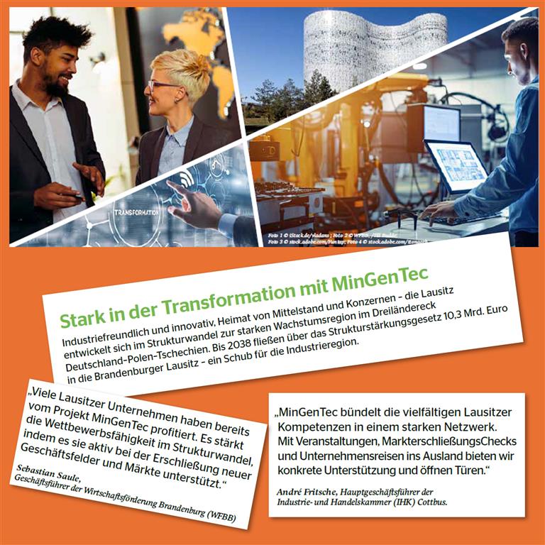 Stark im Wandel mit MinGenTec